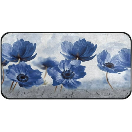 BESTKITTY Anti Fatigue Kitchen Mat Art Abstract Blue Flower Kitchen Floor Mat Soft Standing Mats Non Slip Kitchen Rugs 39 x20 Bath Rug Runner Carpet for Home Decor Indoor Outdoor
BESTKITTY Anti Fatigue Kitchen Mat Art Abstract Blue Flower Kitchen Floor Mat Soft Standing Mats Non Slip Kitchen Rugs 39 x20 Bath Rug Runner Carpet for Home Decor Indoor Outdoor