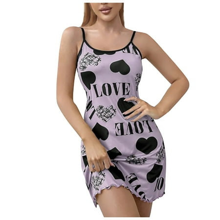 BIZIZA Purple Lingerie Sexy Set Graphic Babydoll Women s Sexy Spaghetti Strap Pajamas Satin Nightgowns for Women Purple 2XL
BIZIZA Purple Lingerie Sexy Set Graphic Babydoll Women s Sexy Spaghetti Strap Pajamas Satin Nightgowns for Women Purple 2XL