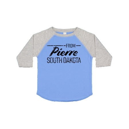 Inktastic From Pierre South Dakota in Black Distressed Text Gift Toddler Boy or Toddler Girl T-Shirt
Inktastic From Pierre South Dakota in Black Distressed Text Gift Toddler Boy or Toddler Girl T-Shirt
