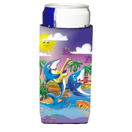 Carolines Treasures APH2485MUK Dolphins Playing Music Michelob Ultra beverage Insulator for slim cans Slim Can
Carolines Treasures APH2485MUK Dolphins Playing Music Michelob Ultra beverage Insulator for slim cans Slim Can