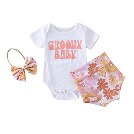 Wiueurtly Toddler Girls Summer Short Sleeve Letter Flower Prints Romper Bodysuit Shorts Headbands 3PCS Outfits Clothes Set Short Long Sleeve Set
Wiueurtly Toddler Girls Summer Short Sleeve Letter Flower Prints Romper Bodysuit Shorts Headbands 3PCS Outfits Clothes Set Short Long Sleeve Set