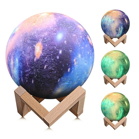 Moon lamp 3D Print LED Moon Light Lamp Moon Light for Kids Dimmable Touch Control Brightness Light for Home Decoration and Gifts for Lover Parents Friends 16 RGB Color
Moon lamp 3D Print LED Moon Light Lamp Moon Light for Kids Dimmable Touch Control Brightness Light for Home Decoration and Gifts for Lover Parents Friends 16 RGB Color