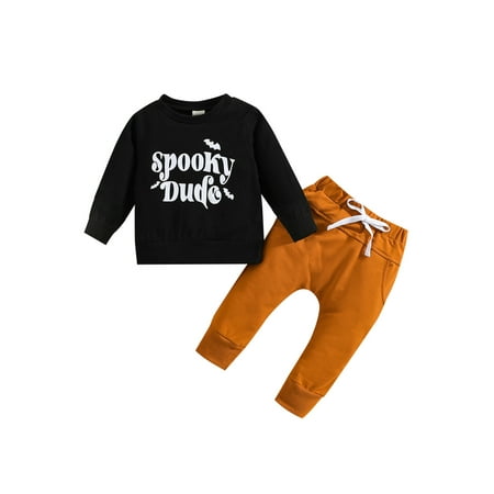 Lieserram Baby Boy Halloween Clothes Crew Neck Long Sleeve Pullover Pants Spooky Skeleton Outfits
Lieserram Baby Boy Halloween Clothes Crew Neck Long Sleeve Pullover Pants Spooky Skeleton Outfits