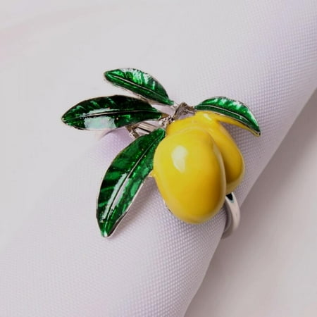 1PC Lemon Napkin Rings Napkin Rings for Table Decoration Wedding Party Holiday Dinner Banquet Beautiful Napkin Ring Decor
1PC Lemon Napkin Rings Napkin Rings for Table Decoration Wedding Party Holiday Dinner Banquet Beautiful Napkin Ring Decor
