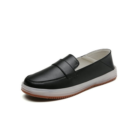 Woobling Womens Flats Classic Loafers Comfort Casual Shoes Women Boat Shoe Fashion Slip On Breathable Black 8.5
Woobling Womens Flats Classic Loafers Comfort Casual Shoes Women Boat Shoe Fashion Slip On Breathable Black 8.5