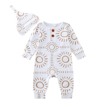 JDEFEG Boys Clothes Baby Girls Boys Cotton Patchwork Autumn Long Sleeve Romper Bodysuit Hat Cap Clothes Long Sleeve Body Suit Baby Cotton White 70
JDEFEG Boys Clothes Baby Girls Boys Cotton Patchwork Autumn Long Sleeve Romper Bodysuit Hat Cap Clothes Long Sleeve Body Suit Baby Cotton White 70
