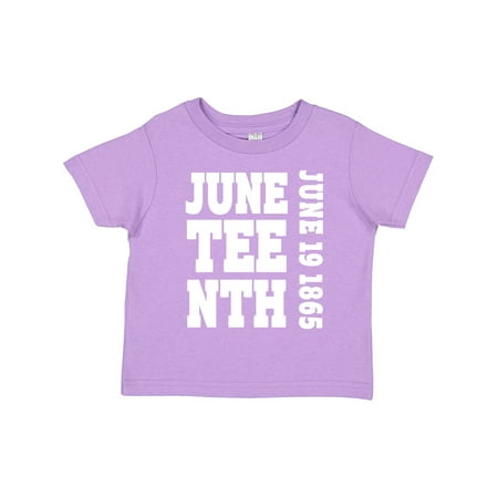 Inktastic Juneteenth June 19 1865 Gift Toddler Boy or Toddler Girl T-Shirt