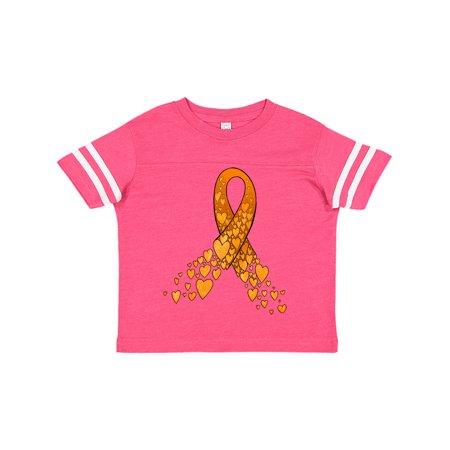 Inktastic Leukemia Awareness with Orange Ribbon Made of Hearts Gift Toddler Boy or Toddler Girl T-Shirt
Inktastic Leukemia Awareness with Orange Ribbon Made of Hearts Gift Toddler Boy or Toddler Girl T-Shirt