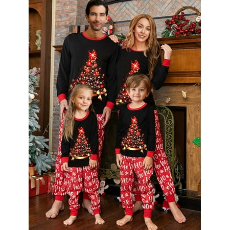 Sunisery Xmas Family Matching 2Pcs Pajamas Sets Christmas Tree Print Tops + Pants Sleepwear
Sunisery Xmas Family Matching 2Pcs Pajamas Sets Christmas Tree Print Tops + Pants Sleepwear