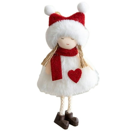 Christmas Plush Angel Girl Hanging Decor Exquisite and Compact Pendant for Christmas Party Favors Home Decoration Girl
Christmas Plush Angel Girl Hanging Decor Exquisite and Compact Pendant for Christmas Party Favors Home Decoration Girl