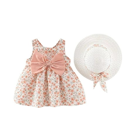 Wiueurtly Toddler Baby Girl Suspender Ruffled Skirt Dress Bow Design Dress Summer Princess Dress For Vacation Daily Wear Hats Holiday Girls Dresses
Wiueurtly Toddler Baby Girl Suspender Ruffled Skirt Dress Bow Design Dress Summer Princess Dress For Vacation Daily Wear Hats Holiday Girls Dresses