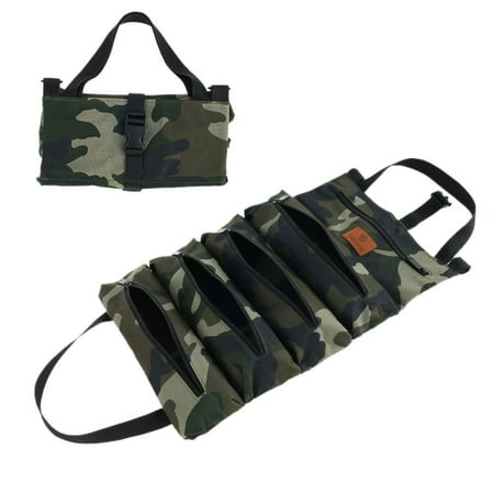 Sutowe Roll Up Tool Bag Multifunction Wrenches Screwdriver Storage Pouch Tools Organizers Camo Printed Portable Container Bag for Framer Electrician Green
Sutowe Roll Up Tool Bag Multifunction Wrenches Screwdriver Storage Pouch Tools Organizers Camo Printed Portable Container Bag for Framer Electrician Green