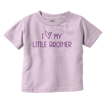 Brother Youth Toddler T-Shirt Tees Tshirts Love My Little Older Son Shower Gift