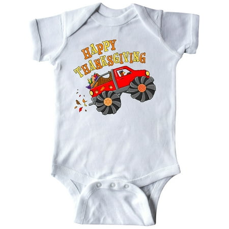 Inktastic Happy Thanksgiving Monster Truck with Turkey and Food Gift Baby Boy or Baby Girl Bodysuit
Inktastic Happy Thanksgiving Monster Truck with Turkey and Food Gift Baby Boy or Baby Girl Bodysuit