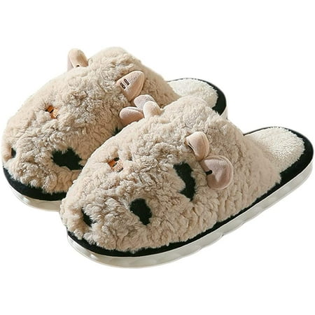 PIKADINGNIS Funny Cow Slippers for Women Men Warm Cozy Fleece Lined Winter Slippers Non-Slip House Slipper Indoor & Outdoor
PIKADINGNIS Funny Cow Slippers for Women Men Warm Cozy Fleece Lined Winter Slippers Non-Slip House Slipper Indoor & Outdoor