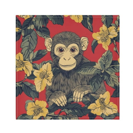 Napkin Satin Napkin 20*20Inchx1 Kitchen Towel Dinner Plate Towel Decorative Towel Napkin Tea Towel Suitable For Kitchen Table Beautiful Big Monkey
Napkin Satin Napkin 20*20Inchx1 Kitchen Towel Dinner Plate Towel Decorative Towel Napkin Tea Towel Suitable For Kitchen Table Beautiful Big Monkey