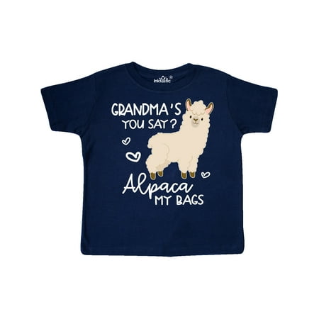 Inktastic Grandma s You Say Alpaca My Bags Gift Toddler Boy or Toddler Girl T-Shirt
Inktastic Grandma s You Say Alpaca My Bags Gift Toddler Boy or Toddler Girl T-Shirt