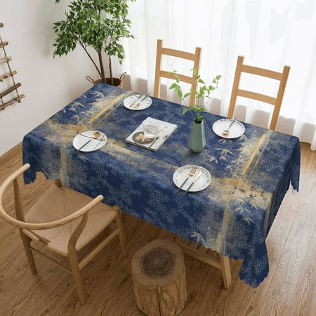Tablecloth Japanese Style Pattern Background Table Cloth For Rectangle Tables Waterproof Resistant Picnic Table Covers For Kitchen Dining/Party(54x72in)
Tablecloth Japanese Style Pattern Background Table Cloth For Rectangle Tables Waterproof Resistant Picnic Table Covers For Kitchen Dining/Party(54x72in)