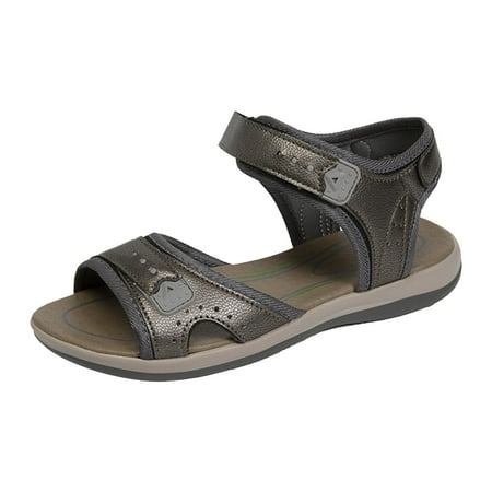 Vintage Strappy Sandals Women Fashion Casual Beach Water Slippers Hook-and-loop Comfort Slides Shoes
Vintage Strappy Sandals Women Fashion Casual Beach Water Slippers Hook-and-loop Comfort Slides Shoes