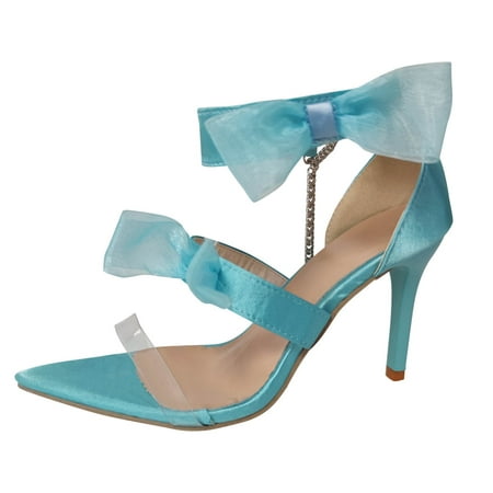 Youmylove Women High Heels Ladies Fashion Summer Solid Color Buckle Sandals Mesh Bow Pointed Toe Thin High Heel Shoes Zapatos De Mujer
Youmylove Women High Heels Ladies Fashion Summer Solid Color Buckle Sandals Mesh Bow Pointed Toe Thin High Heel Shoes Zapatos De Mujer
