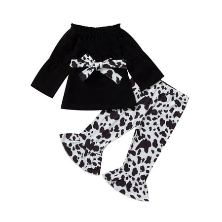 Canrulo 2PCS Infant Toddler Girls Floral Spot Print Boat Neck Tops Flared Trousers Black 3-4 Years
Canrulo 2PCS Infant Toddler Girls Floral Spot Print Boat Neck Tops Flared Trousers Black 3-4 Years