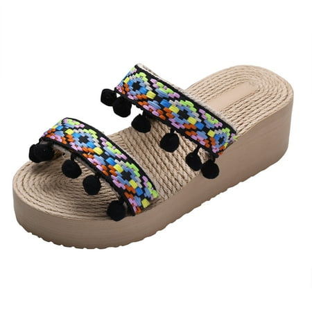 Qufokar Lightweight Womens Snow Boots Indoor Slippers Women Cute Women S Summer Non Slip Solid Color Slip On Wedges Beach Open Toe Breathable Sandals Shoes Slippers
Qufokar Lightweight Womens Snow Boots Indoor Slippers Women Cute Women S Summer Non Slip Solid Color Slip On Wedges Beach Open Toe Breathable Sandals Shoes Slippers