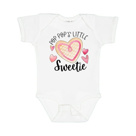 Inktastic Pop Pop s Little Sweetie with Pink Heart Cookie Gift Baby Boy or Baby Girl Bodysuit
Inktastic Pop Pop s Little Sweetie with Pink Heart Cookie Gift Baby Boy or Baby Girl Bodysuit