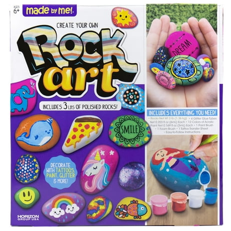 Made by Me Rock Art Painting Kit