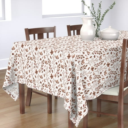 Cotton Sateen Tablecloth 90 Square - Fall Leaf Flower Flowers Leaves Red Floral Orange Autumn Print Custom Table Linens by Spoonflower
Cotton Sateen Tablecloth 90 Square - Fall Leaf Flower Flowers Leaves Red Floral Orange Autumn Print Custom Table Linens by Spoonflower