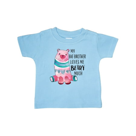 Inktastic My Big Brother Loves Me Beary Much with Cute Bear Gift Baby Boy or Baby Girl T-Shirt
Inktastic My Big Brother Loves Me Beary Much with Cute Bear Gift Baby Boy or Baby Girl T-Shirt