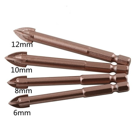 Livesture Multifunctional Ceramic Tile Glass Cement Wall Hand Electric Triangle Alloy Drill Bit Rose Gold 10mm 1PCS
Livesture Multifunctional Ceramic Tile Glass Cement Wall Hand Electric Triangle Alloy Drill Bit Rose Gold 10mm 1PCS