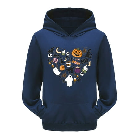 Toddler Hoodie Sweatshirt Halloween Pullover Sweater Oversized Hoodie for Girls Loose Cute Print Crewneck Graphic Hoodie Teen Clothes 6-7
Toddler Hoodie Sweatshirt Halloween Pullover Sweater Oversized Hoodie for Girls Loose Cute Print Crewneck Graphic Hoodie Teen Clothes 6-7