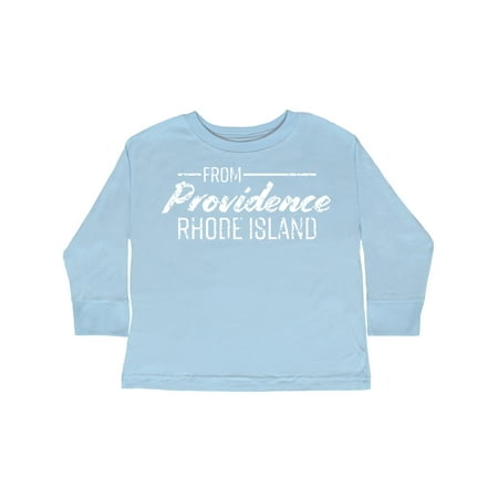 Inktastic From Providence Rhode Island in White Distressed Text Gift Toddler Boy or Toddler Girl Long Sleeve T-Shirt
Inktastic From Providence Rhode Island in White Distressed Text Gift Toddler Boy or Toddler Girl Long Sleeve T-Shirt