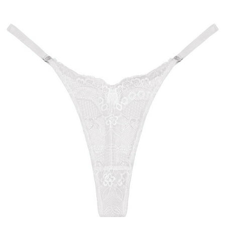 Cathalem Womens Panties Seamless Lace Women Thin Camisole Lace Panties Jacquard Hollow Out Low Vintage Thong Panties Large Underpants White Small
Cathalem Womens Panties Seamless Lace Women Thin Camisole Lace Panties Jacquard Hollow Out Low Vintage Thong Panties Large Underpants White Small