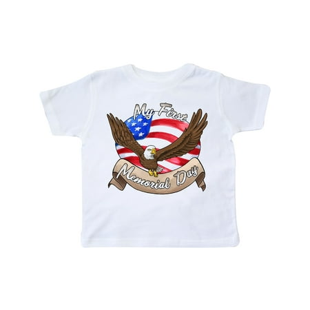 Inktastic My First Memorial Day- Bald Eagle Gift Toddler Boy or Toddler Girl T-Shirt
Inktastic My First Memorial Day- Bald Eagle Gift Toddler Boy or Toddler Girl T-Shirt
