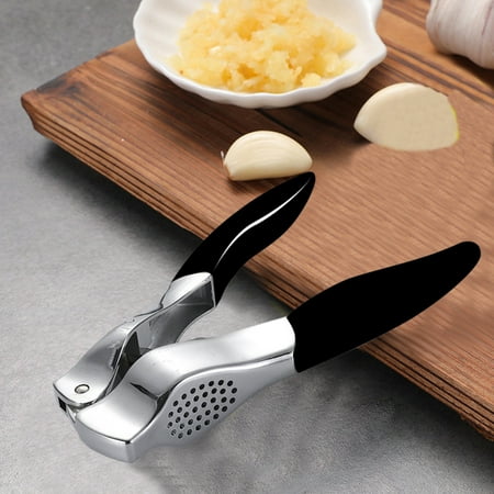 COFEST Durable Alloy Garlic Press with Non-Slip Handle Ergonomic Manual Garlic Squeezer for Kitchen Easy to Clean Black Garlic Masher Tool. Black
COFEST Durable Alloy Garlic Press with Non-Slip Handle Ergonomic Manual Garlic Squeezer for Kitchen Easy to Clean Black Garlic Masher Tool. Black
