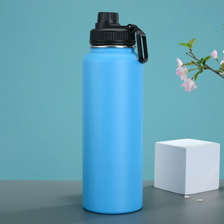 24 oz Sublimation Sports Water Bottle Stainless Steel Vacuum Thermos Black Water Bottle Double Wall Insulated Tumbler with handle and wide mouth lid Fitness Sports Travel DIY Gift
24 oz Sublimation Sports Water Bottle Stainless Steel Vacuum Thermos Black Water Bottle Double Wall Insulated Tumbler with handle and wide mouth lid Fitness Sports Travel DIY Gift