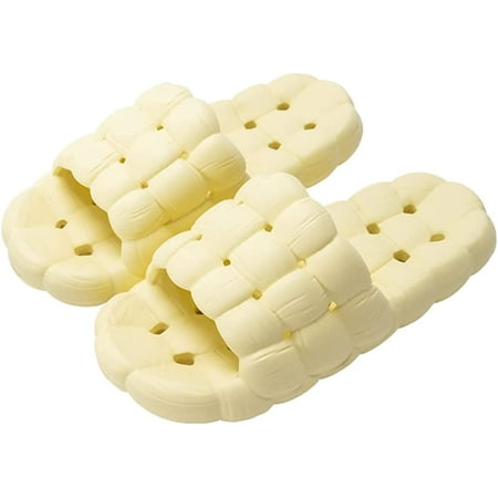 Pillow Slippers for Women and Men Outdoor Slides Sandals Quick Drying Bath Shoe