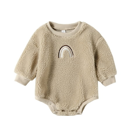 Baby Boys Romper Jumpsuit Long Sleeve Winter Bodysuits Rainbow Outwear Girls Jumpsuits & Rompers
Baby Boys Romper Jumpsuit Long Sleeve Winter Bodysuits Rainbow Outwear Girls Jumpsuits & Rompers