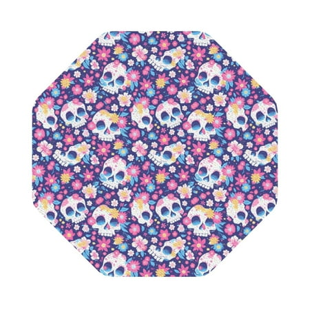 Lukts blue flower Skull colorful Leather Drinks Coasters Set of 6 Suitable or Drinks Furniture Protection and Easy Clean up
Lukts blue flower Skull colorful Leather Drinks Coasters Set of 6 Suitable or Drinks Furniture Protection and Easy Clean up