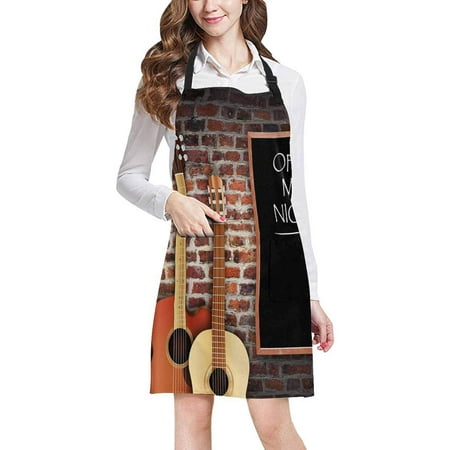 ASHLEIGH Retro Guitars and Keyboard Against Brick Wall Unisex Adjustable Bib Apron with Pockets for Women Men Girls Chef for Cooking Baking Gardening Crafting
ASHLEIGH Retro Guitars and Keyboard Against Brick Wall Unisex Adjustable Bib Apron with Pockets for Women Men Girls Chef for Cooking Baking Gardening Crafting
