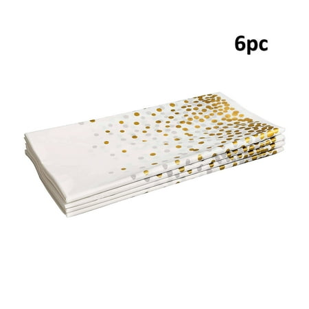 Ovzne Gold-knit Disposable Tablecloths | Plastic Tablecloths | White Tablecloths 6pc Clearance
Ovzne Gold-knit Disposable Tablecloths | Plastic Tablecloths | White Tablecloths 6pc Clearance