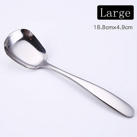 Shishian 3 Spoons Stainless Steel Soup Spoons Table Spoons Dinner Spoons Rice Spoons Special Squar Stainless Steel (Clearance)
Shishian 3 Spoons Stainless Steel Soup Spoons Table Spoons Dinner Spoons Rice Spoons Special Squar Stainless Steel (Clearance)