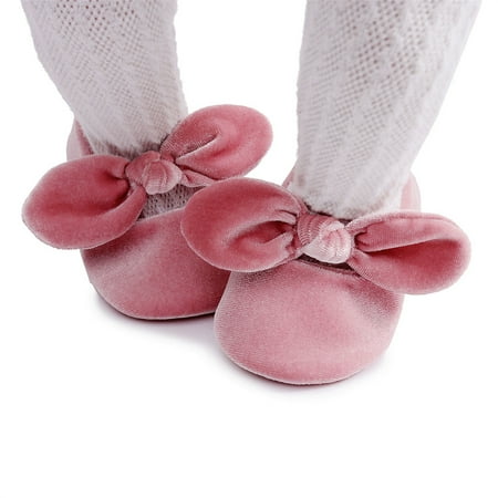 Mildsown Infant Girls Flat Shoes Velvet Bowknot Non-Slip Shoes Soft Princess Sneakers First Walkers
Mildsown Infant Girls Flat Shoes Velvet Bowknot Non-Slip Shoes Soft Princess Sneakers First Walkers