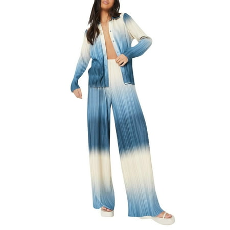 Aompmsdx Women S Fashion Autumn Winter Gradient Pleated Printed Shirt Trousers Two Piece Setjeans
Aompmsdx Women S Fashion Autumn Winter Gradient Pleated Printed Shirt Trousers Two Piece Setjeans