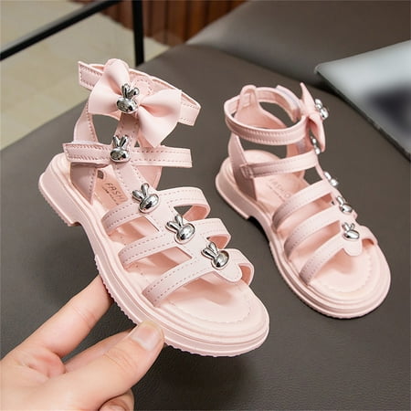 Akiihool Dressy Sandals Girl Wide Girls Sandals Rubber Sole Outdoor First Walker Toddler Girls Boys Summer Shoes (Pink 12)
Akiihool Dressy Sandals Girl Wide Girls Sandals Rubber Sole Outdoor First Walker Toddler Girls Boys Summer Shoes (Pink 12)