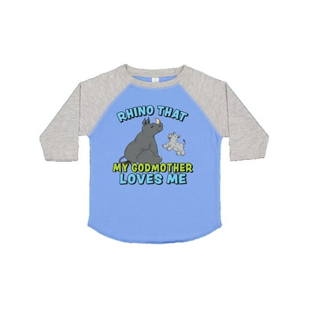 Inktastic Rhino That My Godmother Loves Me with Cute Rhinos Gift Toddler Boy or Toddler Girl T-Shirt
Inktastic Rhino That My Godmother Loves Me with Cute Rhinos Gift Toddler Boy or Toddler Girl T-Shirt