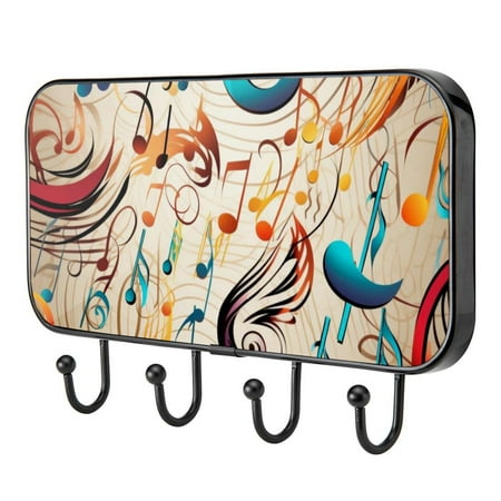 Musical Note Self Adhesive Towel Coat Wood Iron Hooks for Home Keys Door Outdoor Home Improvement Utility Hook
Musical Note Self Adhesive Towel Coat Wood Iron Hooks for Home Keys Door Outdoor Home Improvement Utility Hook