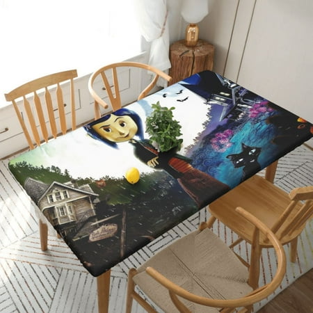 Coraline Rectangle Picnic Table Cloth Waterproof And Stain Resistant Backed Vinyl Fitted Table Cover Elastic Edged Table Cover For Camping Dining And Indoor 5x2.5 Ft
Coraline Rectangle Picnic Table Cloth Waterproof And Stain Resistant Backed Vinyl Fitted Table Cover Elastic Edged Table Cover For Camping Dining And Indoor 5x2.5 Ft