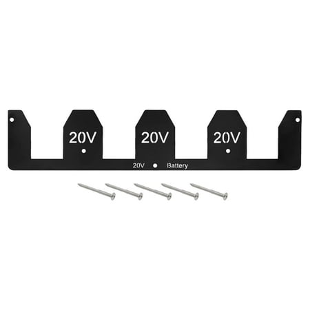 Ameiqe 20V Wall-mounted Battery Holder With 4 Slot Heavy Duty Thickened Battery Holder Rack
Ameiqe 20V Wall-mounted Battery Holder With 4 Slot Heavy Duty Thickened Battery Holder Rack